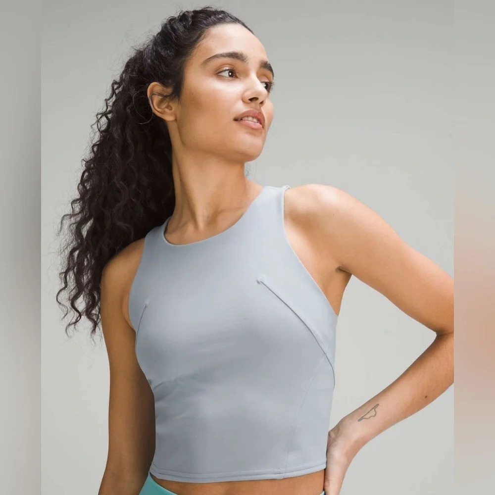 Lululemon  Wunder Train Racerback Tank Top Chambray - Picture 2 of 9